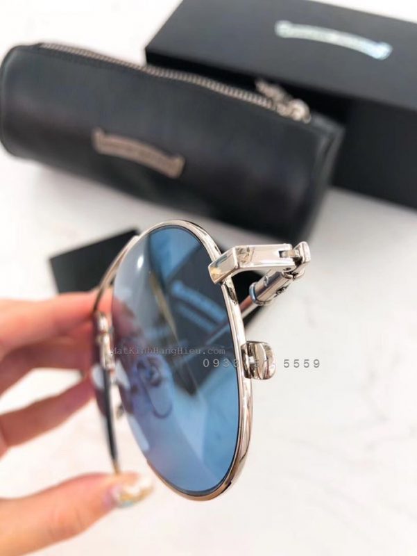 gọng kính cận Chrome Hearts SteppinBlu