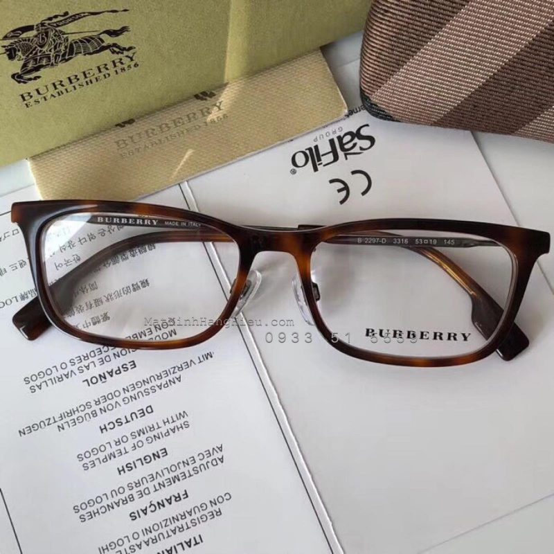 Gọng kính cận BURBERRY B2297-D