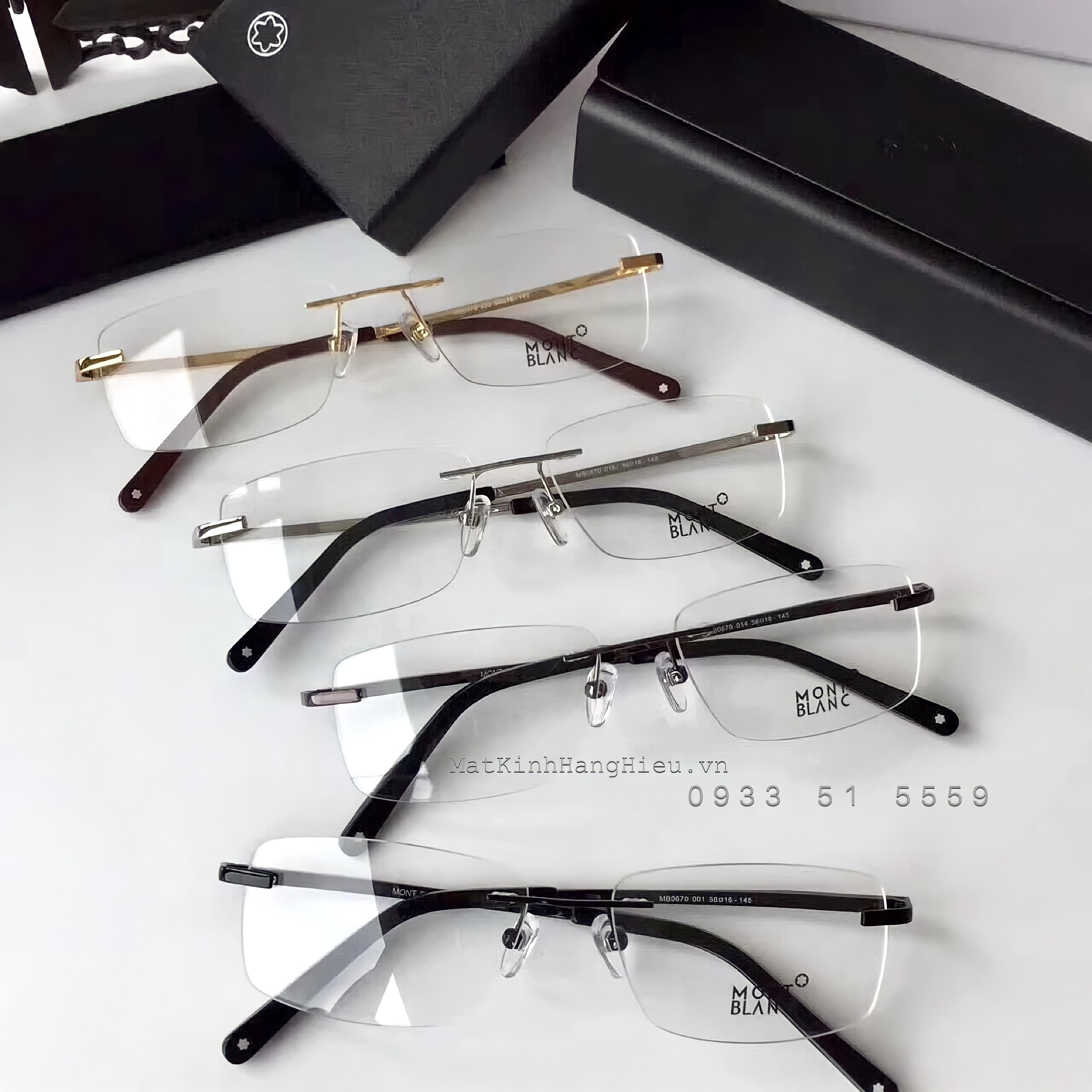 Gọng kính cận Montblanc MB0670