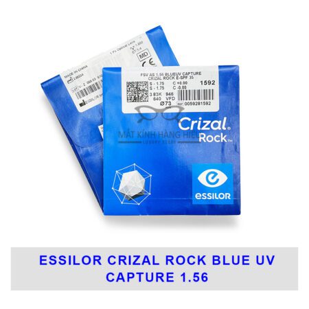 essilor crizal rock blue uv capture 1 56 1 6