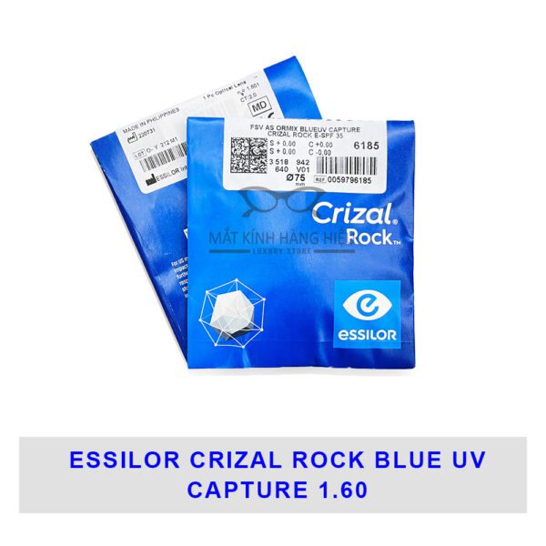 essilor crizal rock blue uv capture 1 60 1 1