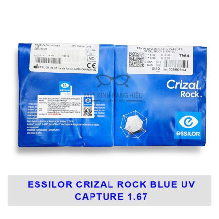 essilor crizal rock blue uv capture 1 67 2 4