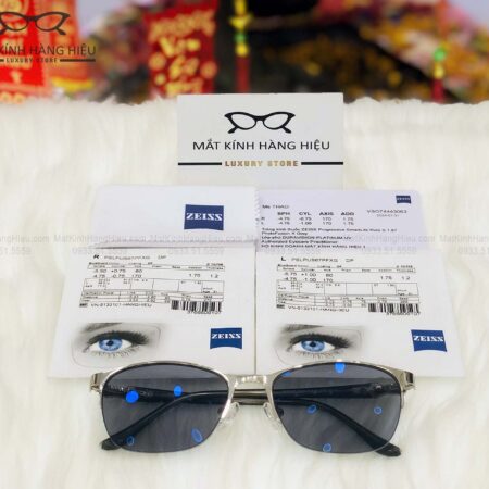 Tròng kính đa tròng đổi màu Zeiss Progressive SmartLife Pure 1.67 PhotoFusion X Grey