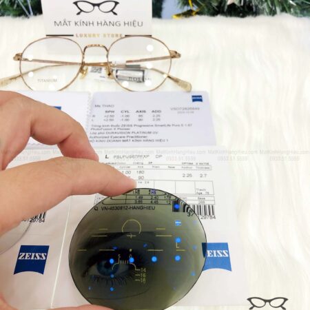 Tròng kính đa tròng đổi màu Zeiss Progressive SmartLife Pure 1.67 PhotoFusion X Pioneer