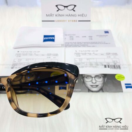 Tròng kính đa tròng nhuộm màu Zeiss Progressive SmartLife Pure 1.60 Brown 90/40%