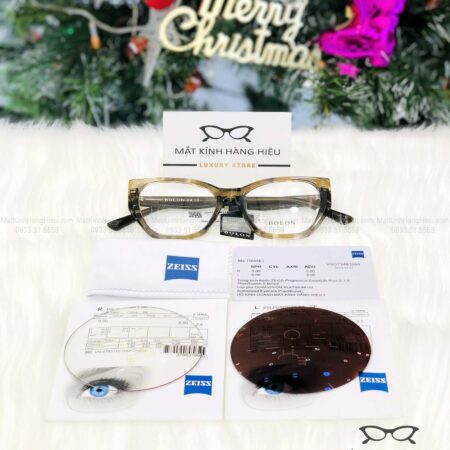 Tròng kính đa tròng đổi màu Zeiss Progressive SmartLife Pure 1.60 PhotoFusion X Brown