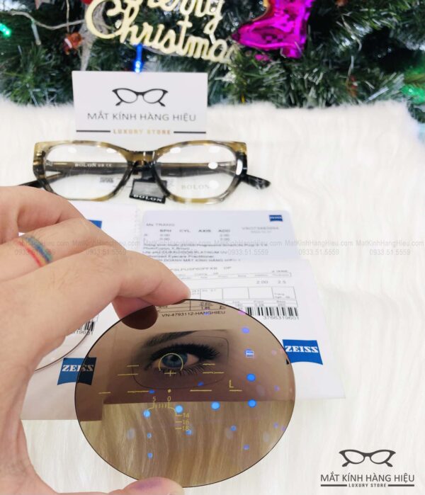 Tròng kính đa tròng đổi màu Zeiss Progressive SmartLife Pure 1.60 PhotoFusion X Brown