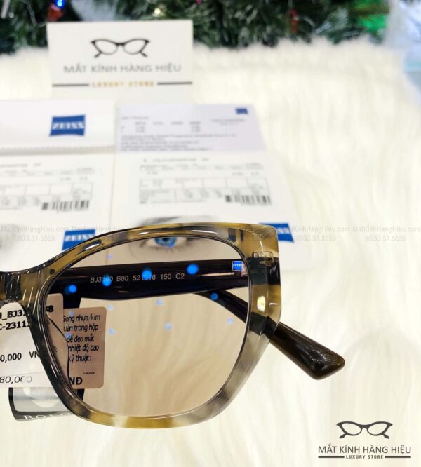 Tròng kính đa tròng đổi màu Zeiss Progressive SmartLife Pure 1.60 PhotoFusion X Brown