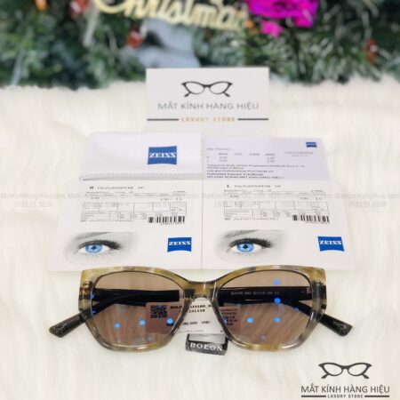 Tròng kính đa tròng đổi màu Zeiss Progressive SmartLife Pure 1.60 PhotoFusion X Brown