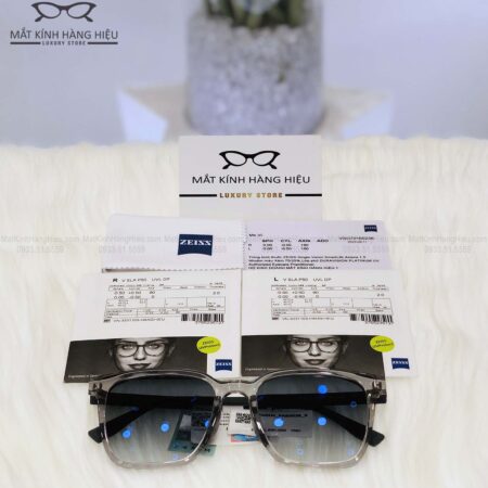 Tròng kính đơn tròng nhuộm màu Zeiss SmartLife 1.50 Grey 75/25%