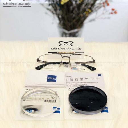 Tròng kính đơn tròng đổi màu Zeiss SmartLife 1.60 PhotoFusion X Grey