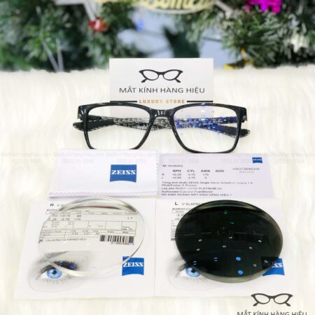 Tròng kính đơn tròng đổi màu Zeiss SmartLife 1.60 PhotoFusion X Pioneer