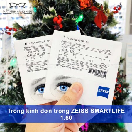 Tròng kính đơn tròng Zeiss SmartLife 1.60 bìa