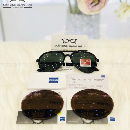 Tròng kính đơn tròng nhuộm màu Zeiss SmartLife 1.60 Brown 75%