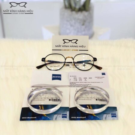 Tròng Kính siêu mỏng lọc ánh sáng xanh Zeiss SmartLife 1.74