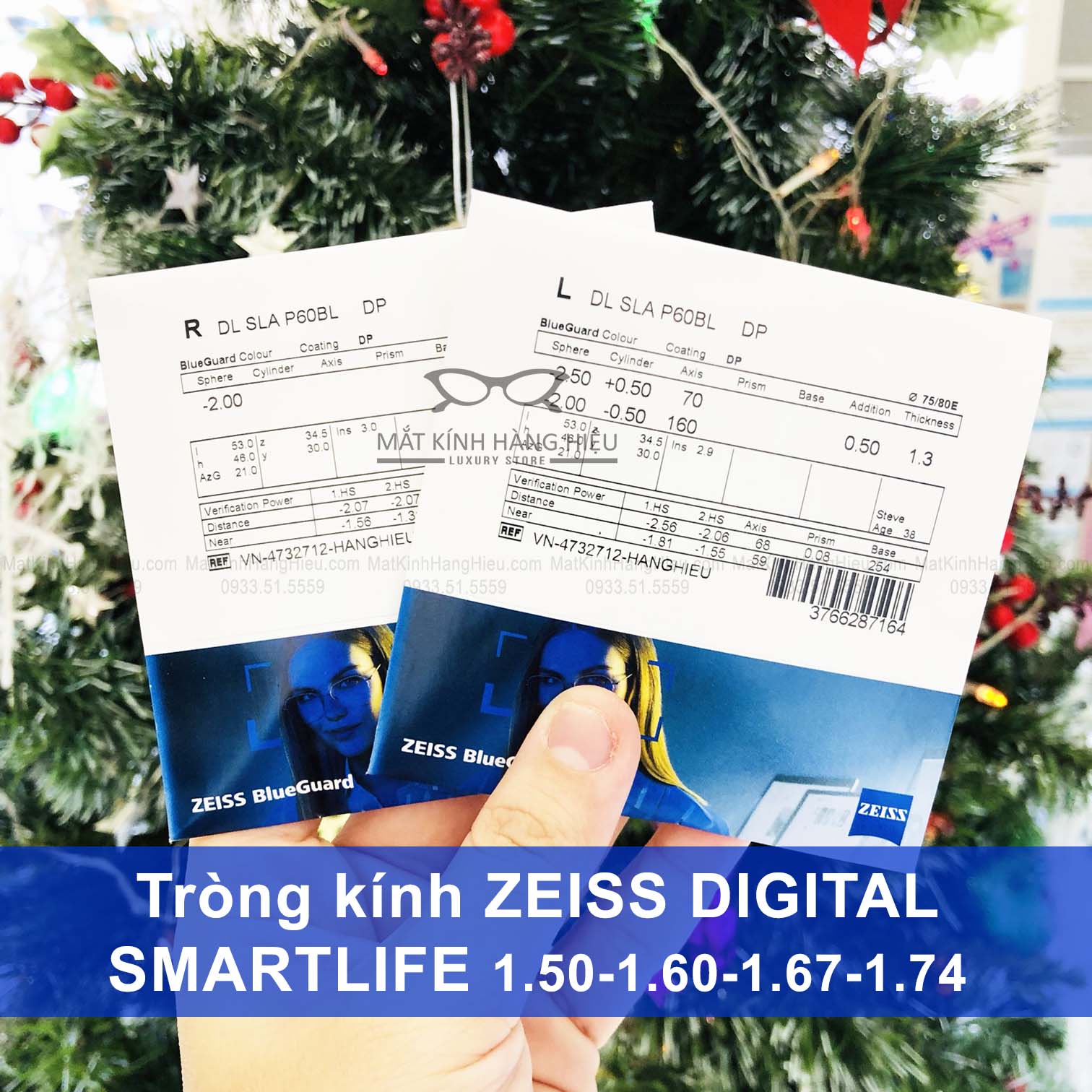 Tròng kính Zeiss Digital SmartLife bìa