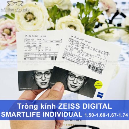 Bìa tròng kính Zeiss Digital SmartLife Individual