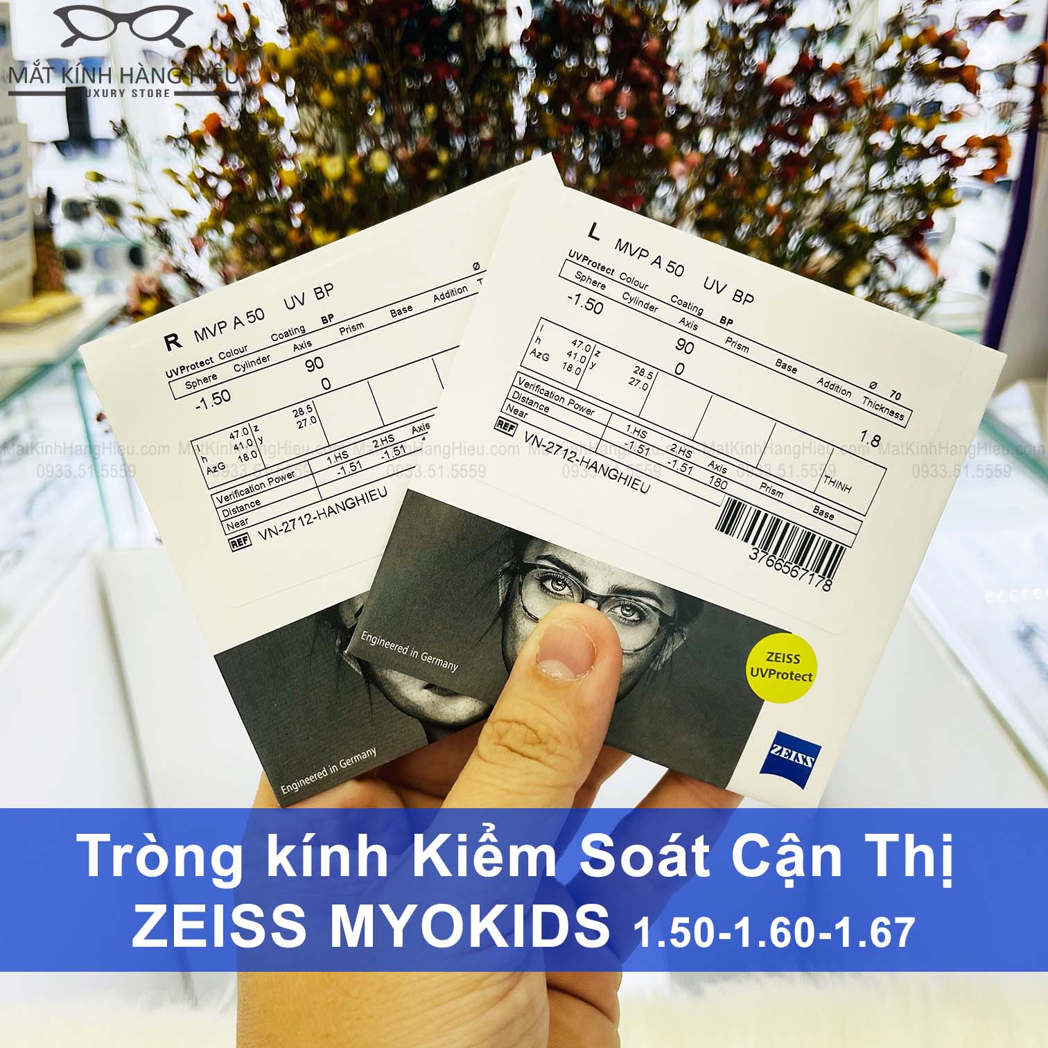 Tròng kính Zeiss MyoKids kiểm soát tiến triển cận thị trẻ em ảnh bìa