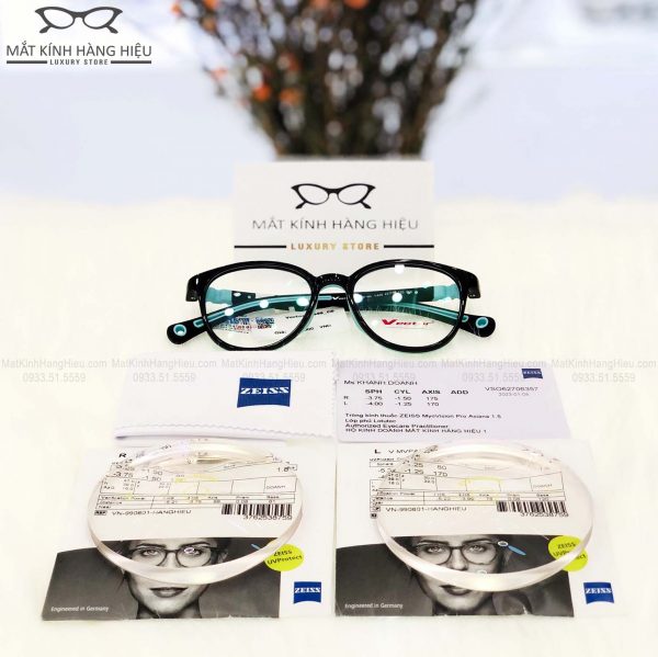 Tròng kính kiểm soát cận thị trẻ em Zeiss MyoVision Pro