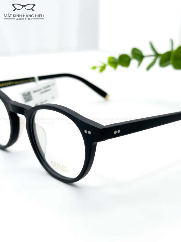 MOSCOT FRANKIE MATTE BLACK 48 21 145 900K 1 3