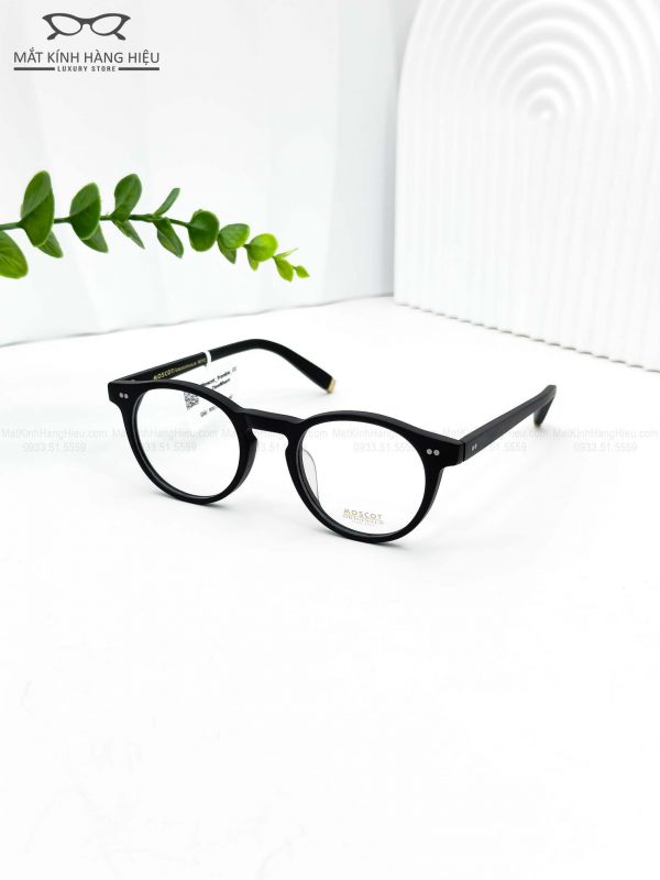 MOSCOT FRANKIE MATTE BLACK 48 21 145 900K 1