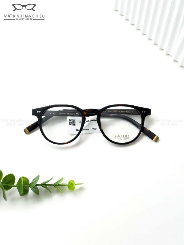 MOSCOT JARED TORTOISE 47 20 145 900K 1 2