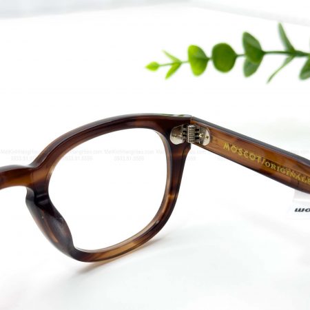 MOSCOT LEMTOSH BROWN ASH 49 22 145 900K 3 9