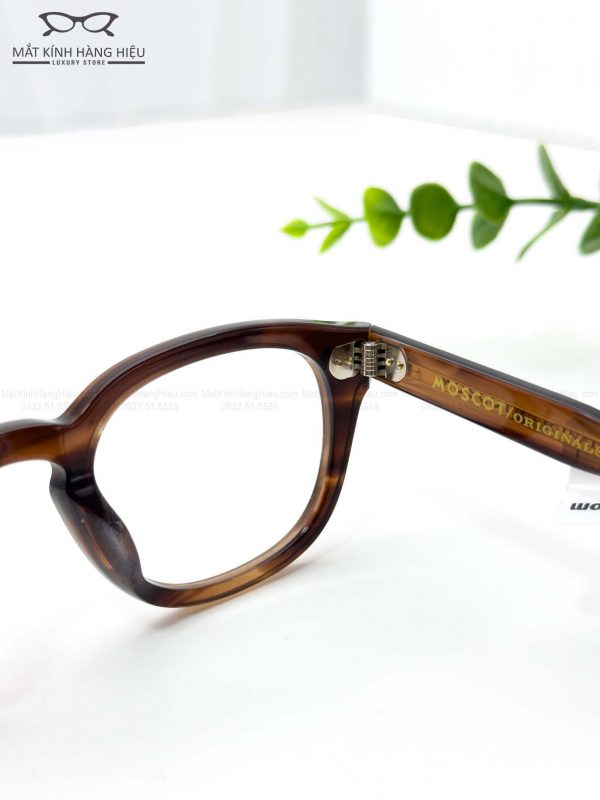 MOSCOT LEMTOSH BROWN ASH 49 22 145 900K 3 5