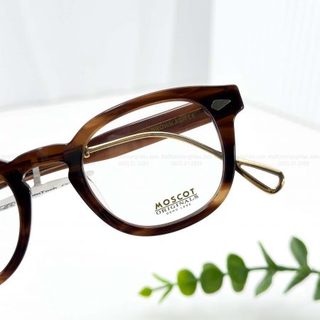 MOSCOT LEMTOSH BROWN ASH 49 22 145 900K 4 8