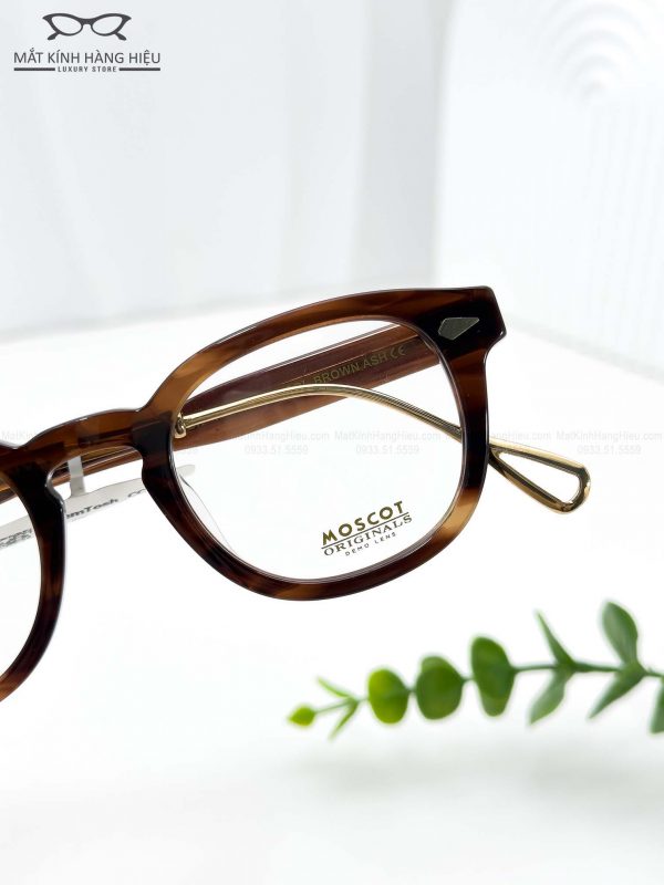 MOSCOT LEMTOSH BROWN ASH 49 22 145 900K 4 4