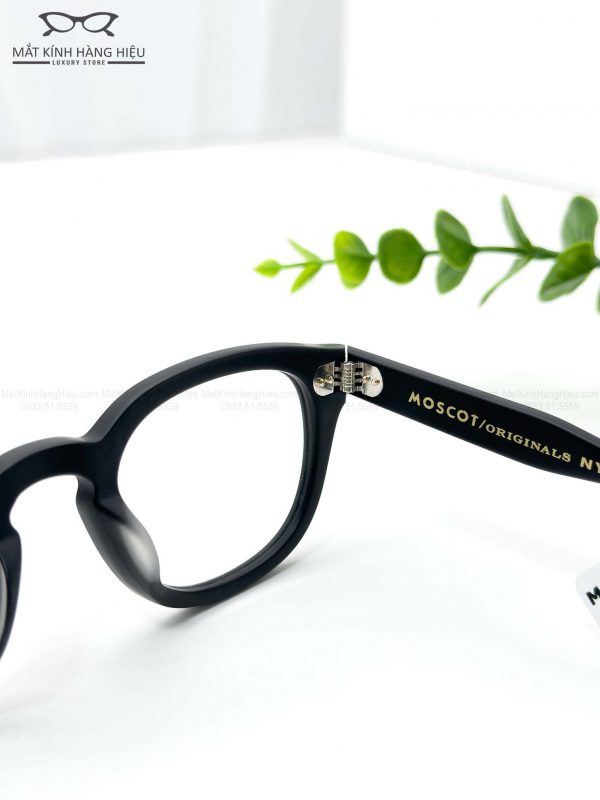 MOSCOT LEMTOSH MATTE BLACK 49 22 145 900K 1 5