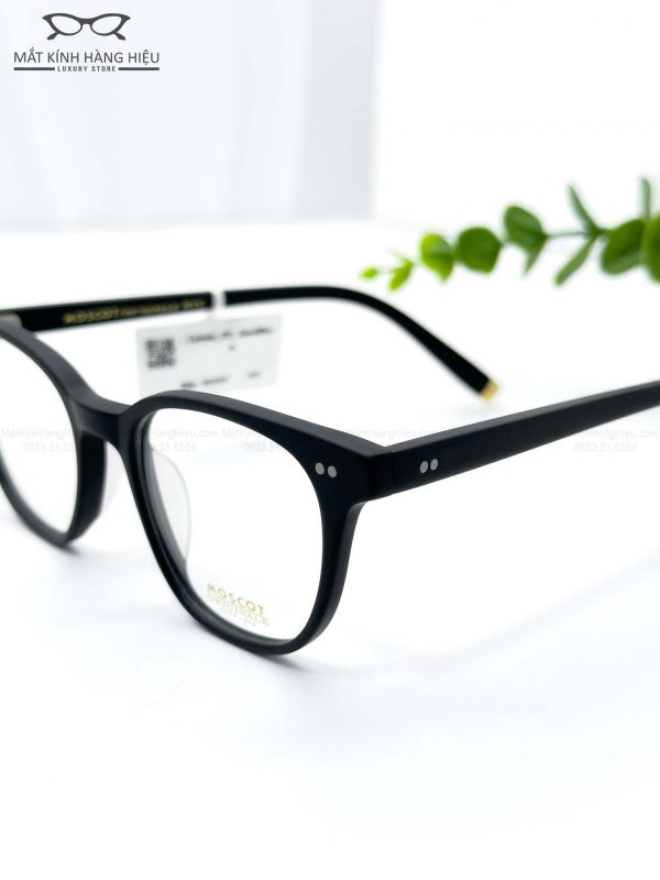 MOSCOT LOREN MATTE BLACK 46 20 145 900K 4 3