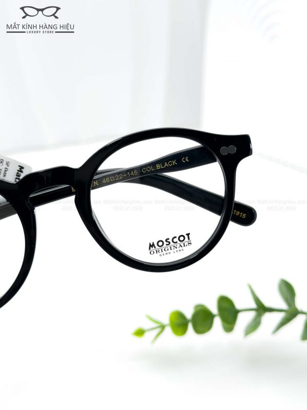 MOSCOT MILTZEN BLACK 46 22 145 1050K 2 4