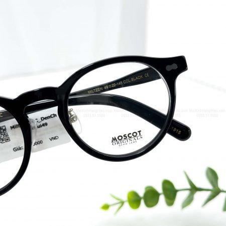 MOSCOT MILTZEN BLACK 49 22 145 1050K 2 8