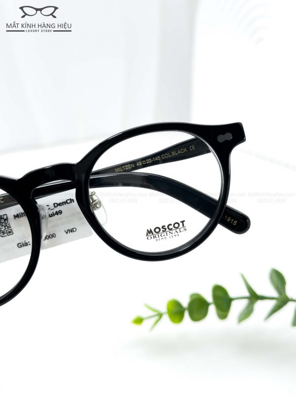 MOSCOT MILTZEN BLACK 49 22 145 1050K 2 4