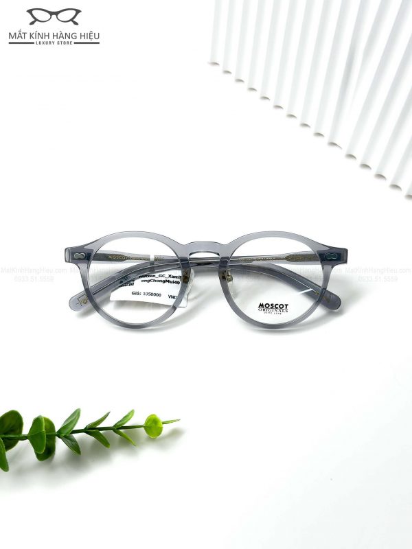 MOSCOT MILTZEN LIGHT GREY 49 22 145 1050K 2 2