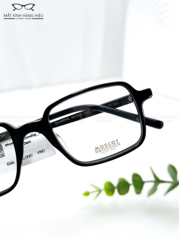 MOSCOT SHINDIG BLACK 50 21 145 900K 4 4