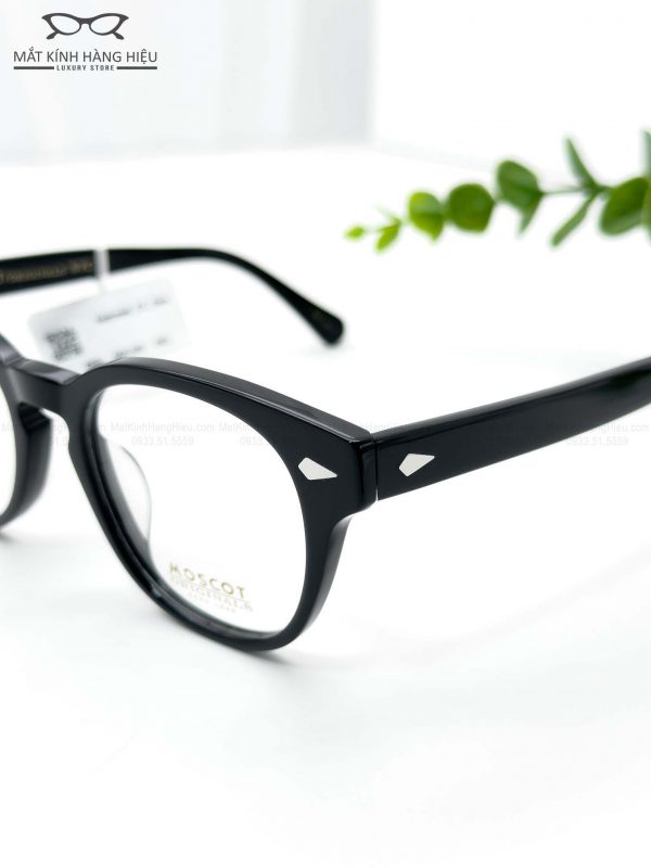 MOSCOT TU MMEL BLACK 49 21 145 900K 1 3