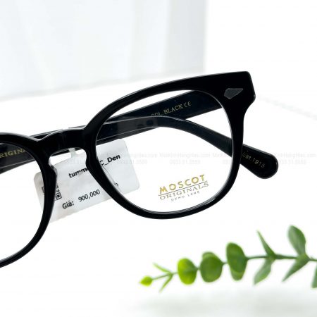 MOSCOT TU MMEL BLACK 49 21 145 900K 3 8