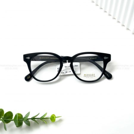 MOSCOT TU MMEL BLACK 49 21 145 900K 4 6