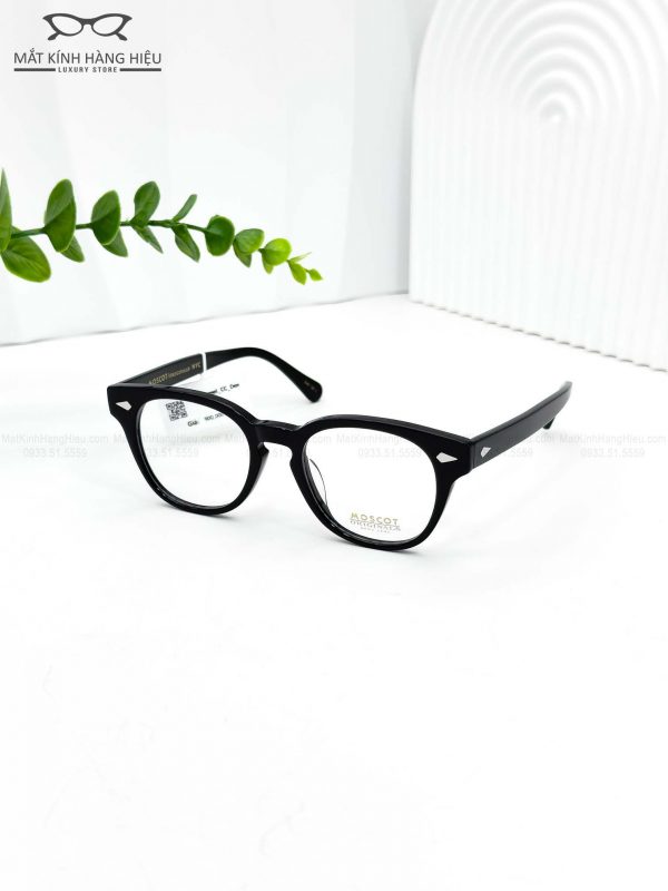 MOSCOT TU MMEL BLACK 49 21 145 900K 1