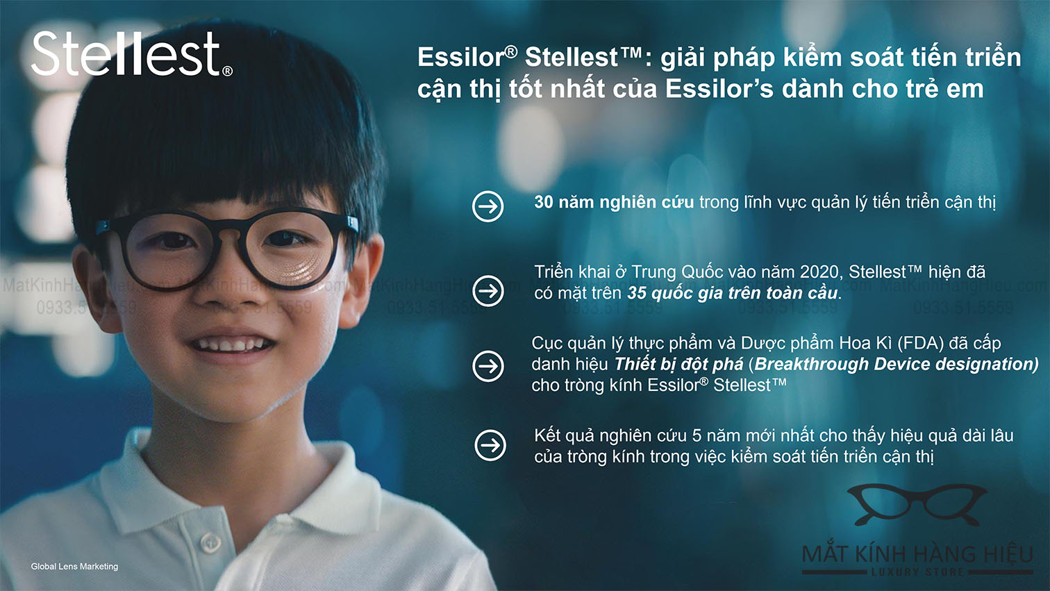 tròng kính essilor stellest