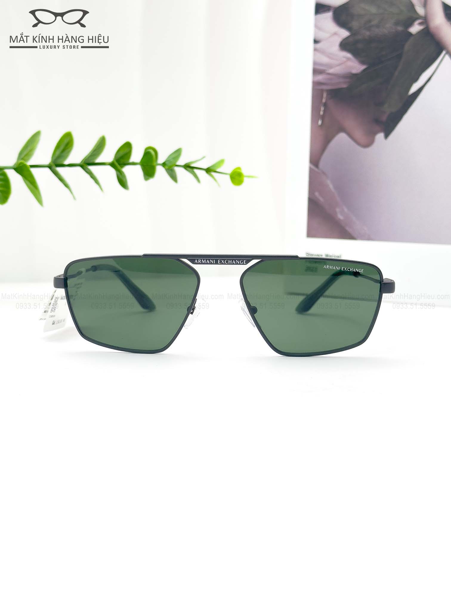 Mắt kính chính hãng Armani Exchange AX2059S 6133/71 - Ảnh 2 Mắt kính chính hãng Armani Exchange AX2059S 6133/71 - Ảnh 2