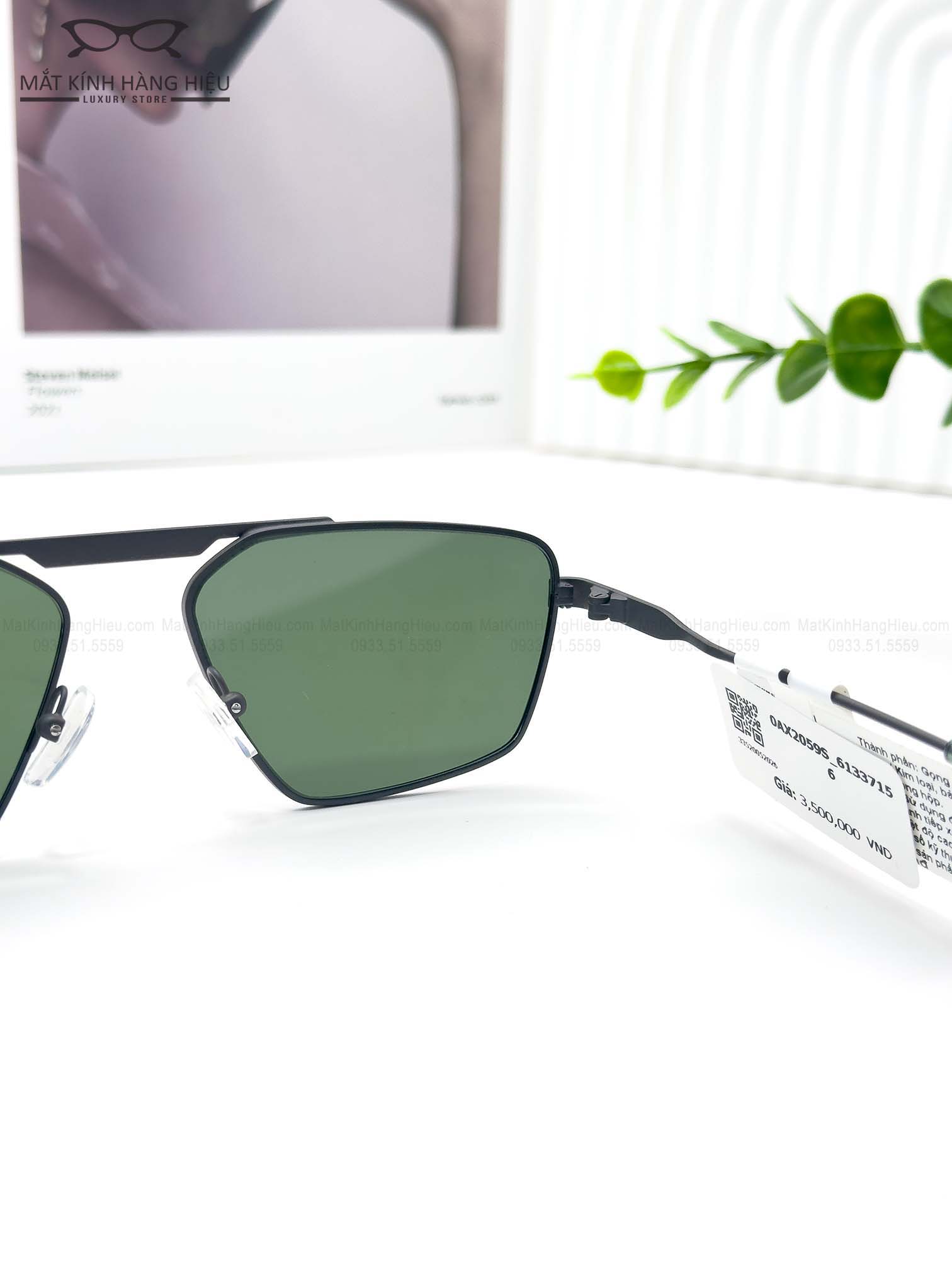 Mắt kính chính hãng Armani Exchange AX2059S 6133/71 - Ảnh 5 Mắt kính chính hãng Armani Exchange AX2059S 6133/71 - Ảnh 5