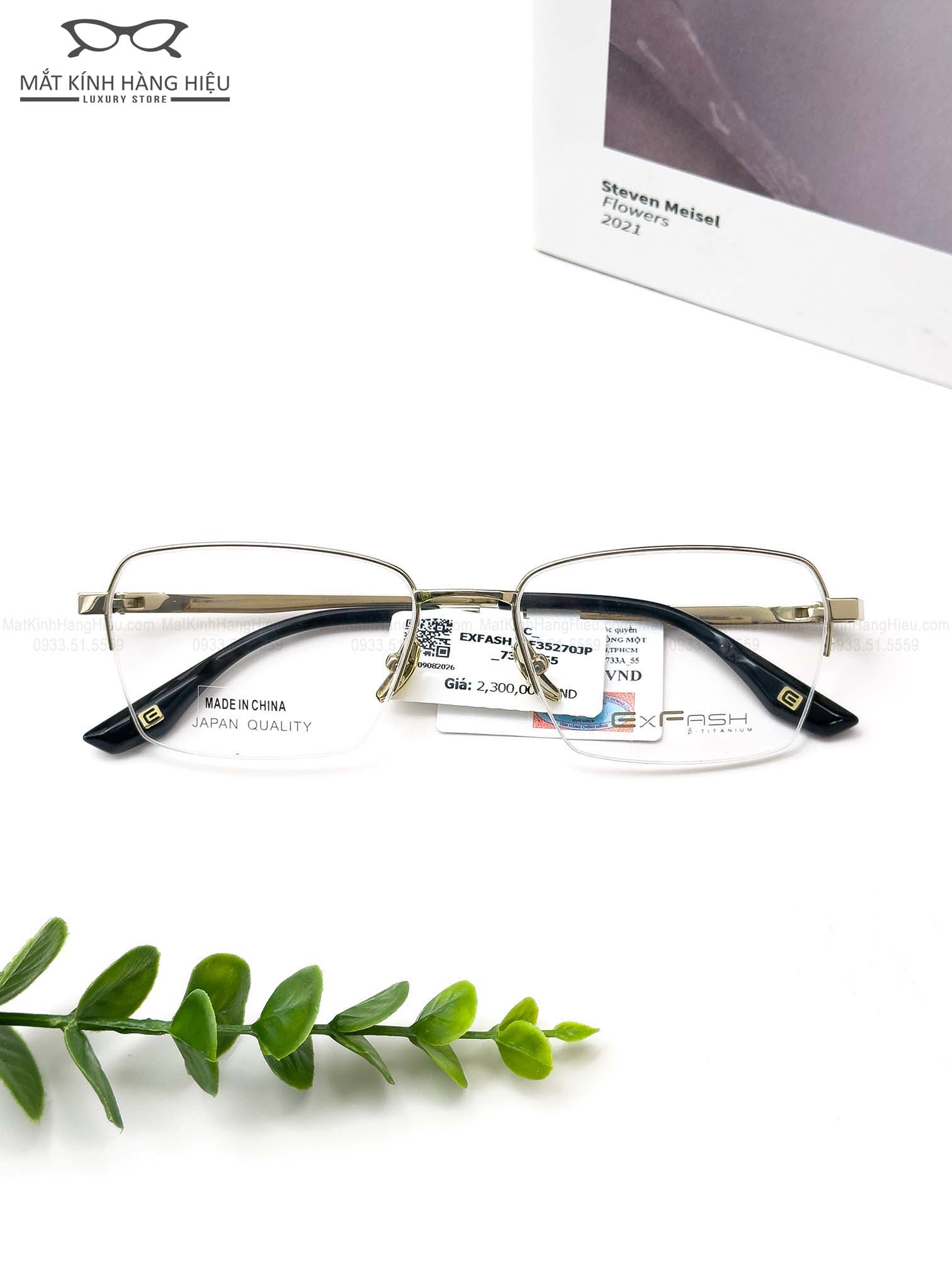 Gọng kính cận chính hãng EXFASH EF35270JP 733A - Ảnh 2 Gọng kính cận chính hãng EXFASH EF35270JP 733A - Ảnh 2