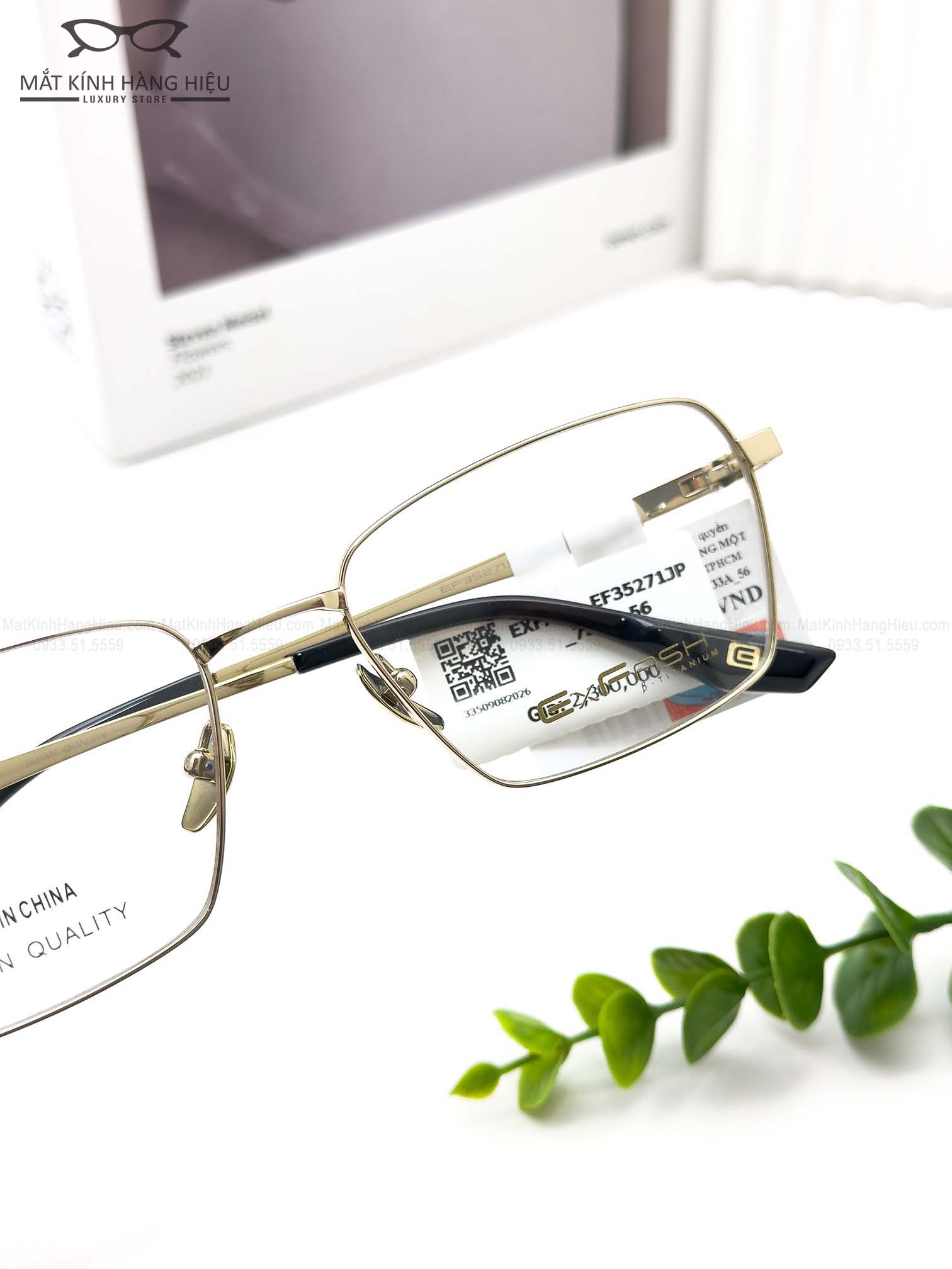 Gọng kính cận chính hãng EXFASH EF35271JP 733A - Ảnh 4 Gọng kính cận chính hãng EXFASH EF35271JP 733A - Ảnh 4