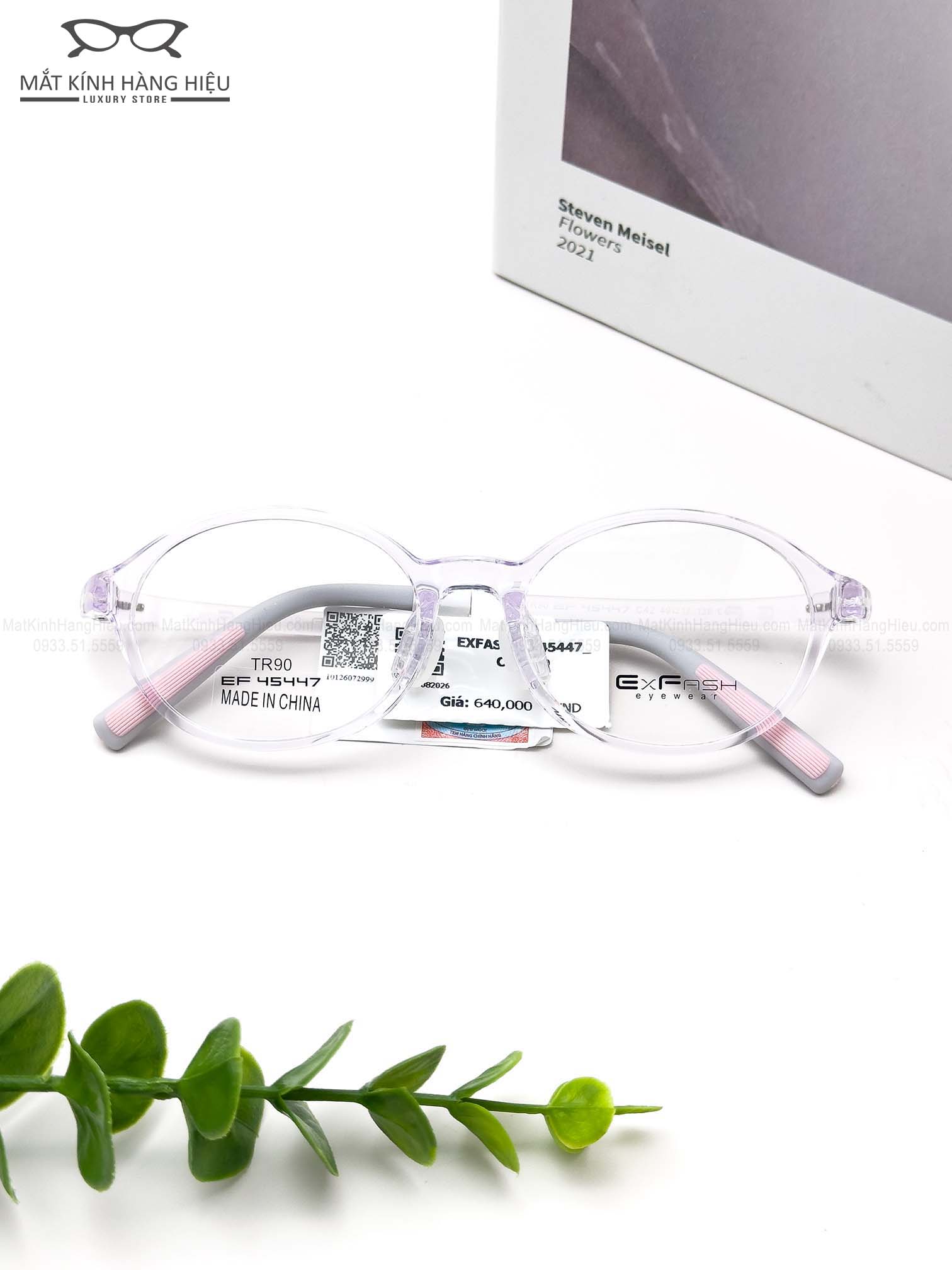 Gọng kính cận Trẻ Em EXFASH EF45447 C42 - Ảnh 2 Gọng kính cận Trẻ Em EXFASH EF45447 C42 - Ảnh 2