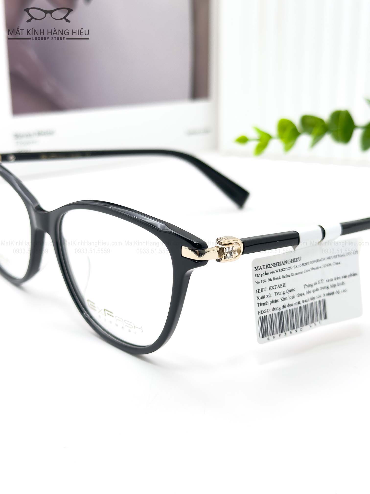 Gọng kính cận chính hãng EXFASH EF73550 931 - Ảnh 3 Gọng kính cận chính hãng EXFASH EF73550 931 - Ảnh 3