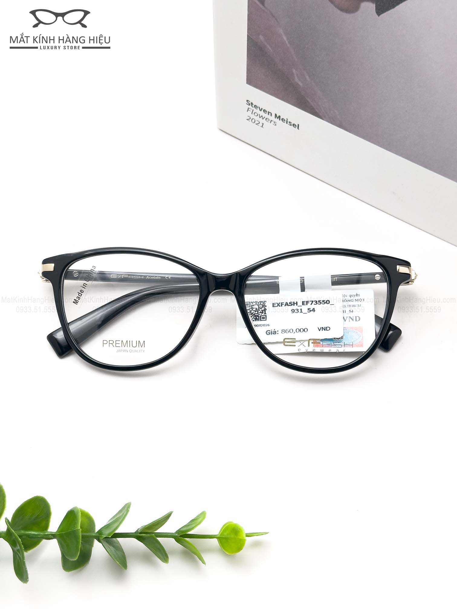 Gọng kính cận chính hãng EXFASH EF73550 931 - Ảnh 2 Gọng kính cận chính hãng EXFASH EF73550 931 - Ảnh 2