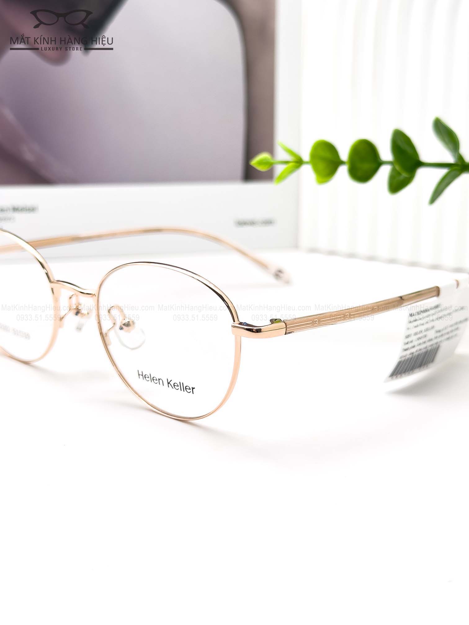 Gọng kính cận chính hãng Helen Keller H82102 CP8 - Ảnh 3 Gọng kính cận chính hãng Helen Keller H82102 CP8 - Ảnh 3